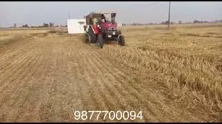 Jagatjit Straw Reaper 2021 Model | Arjun Novo 605 | Field Video | No.1 Machine |