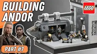 I Build a LEGO STAR WARS Andor MOC | Aldhani Heist