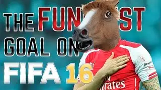 THE FUNNIEST GOAL ON FIFA 16 #SWAG