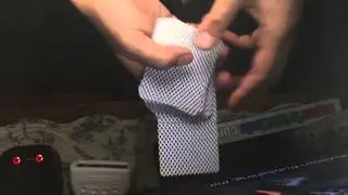 From a shuffled deck in use
