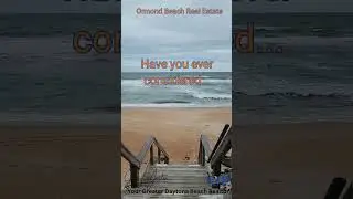 Live at the ocean in  #ormondbeach #florida #movetoflorida