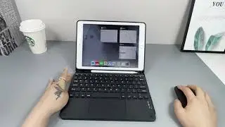 Magic Keyboard Case with Wireless Mouse for iPad | Complete Productivity Setup Anywhere