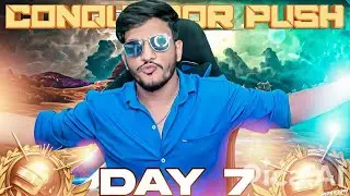 DAY 7 Final Push Road to Conqueror: No Sleep Till 5:30 AM 🔥| BGMI 4.0 @HyperKingTeluguGamer