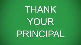 National Principals Month