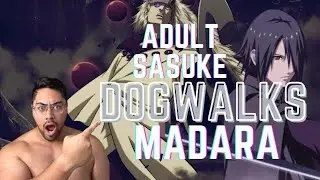 Adult Sasuke DOGWALKS Madara (reaction video) Hapi117 Ft. NCHammer