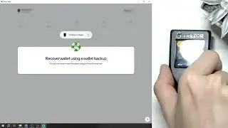TREZOR Model T &ndash; Recover Wallet Using Recovery Phrase