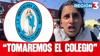 📰 REGION 3 | 🏫 Padres del COLEGIO INMACULADA CONCEPCIÓN protestan por retraso en el RETORNO a clases