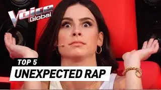 UNEXPECTED RAP auditions in The Voice Kids
