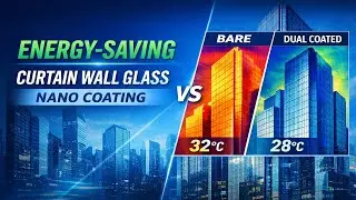Curtain Wall Glass Energy-Saving Coating｜Cleaner Glass, Cooler Buildings