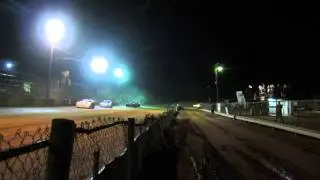 8-30-2014 Blanton & Bowen poles battle for first Late Model Race Start Carolina Speedway Lakeview SC