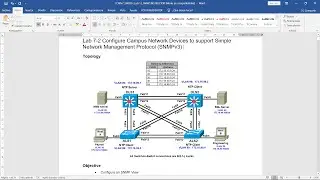 CCNPv7 SWITCH - Chapter 7 Lab 7-2 - Simple Network Management Protocol (SNMPv3)