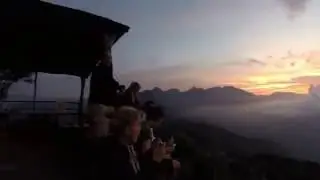 Hike up on the Indian nose at Lake Atitlan and avoiding robbers