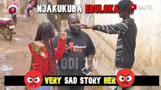 The end in a very sad story of her Nja kukuba ebuloka kasajja gwe 😡 Full video