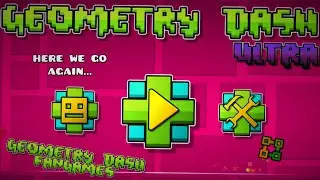 Geometry Dash Ultra: Original v1.0 by @GDBlackRed (ALL LEVELS 1-3) [Geometry Dash Fangames]