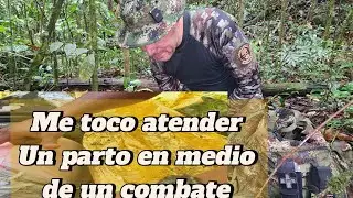 Me toco atender un parto en medio de un c0mbat e