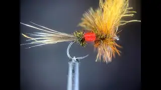 Fluro Orange Guide Series Royal Wulff Variant Dry fly