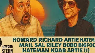 Hateman Strikes Again! Howard, Artie & the Crew Roast His Crazy Letters! l 𝗧𝗵𝗲 𝗛𝗼𝘄𝗮𝗿𝗱 𝗦𝘁𝗲𝗿𝗻 𝗦𝗵𝗼𝘄