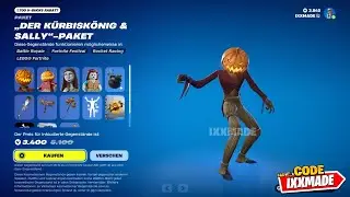 Fortnite | Item Shop | Pumpkin King & Sally Bundle | Showcase