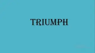 Triumph meaning