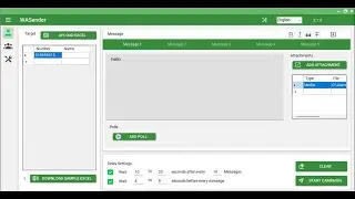 WA sender 3.7 whatsapp  bulk message sender