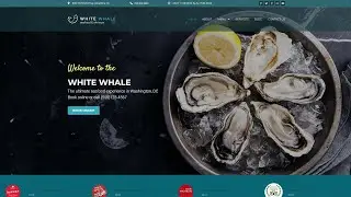 Seafood Restaurant WordPress Theme by ZEMEZ Website Template - 60114