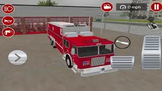 Real Fire Truck Simulator 2023 | Best Android gameplay #realtruckdriving #gaming.#15
