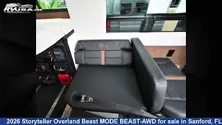 Magnificent 2026 Storyteller Overland Beast MODE Class B RV For Sale in Sanford, FL | RVUSA.com