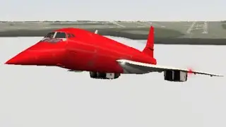 Concorde Full Red | Washington IAD #1 | World of Airports Gameplay 