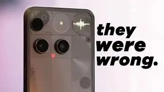 The Nothing Phone 3 was OVERHATED..