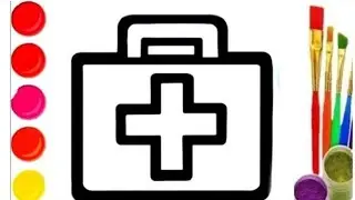 Bolalar uchun duhtur rasm chizish/Draw a picture for a doctor for children
