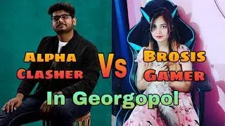 Alpha Clasher Squad Vs Brosis Gamer Squad In Georgopol | PUBGM Shaktimaan Gaming