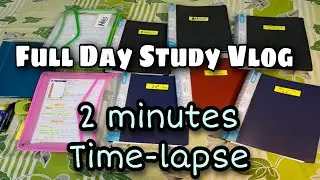 📚UPSC Study Vlog🎯💯 | Study vlog Time-lapse video #study #upsc #dedicationvibes