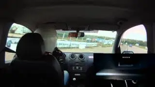 Fiesta ST racing at ADM RHHCC