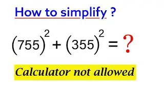 Simplification of Sum of Squares with Easy Method | VIJAY Maths