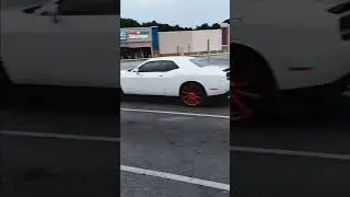 #short#dodge#blackspoiler#dark#red#rims#nicelook