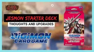 Jesmon Starter Deck Thoughts and Upgrades - Digimon TCG