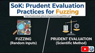 Fuzzing evaluation, SoK - Prudent Evaluation Practices for Fuzzing