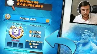 Clash Royale - LE 12 VICTOIRES LE PLUS RAPIDE en SUPER DEFI ????