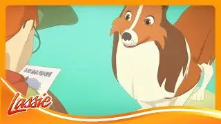 Lassie Saves the Wildlife Sanctuary! 🐶| The New Adventures of Lassie | Cartoons for Kids