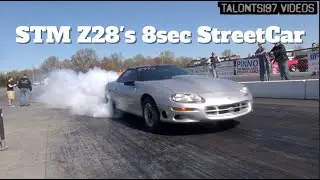 8sec Street Car Camaro Battling Nasty Tire Shake