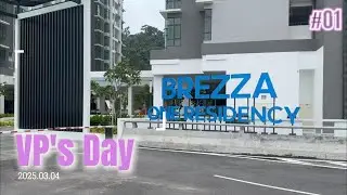 VP's Day Vlog | Key Collection & First Look @Brezza One Residency 🏡