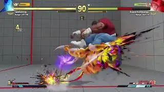 SFV (Falke VS Balrog) Perfect K.O.
