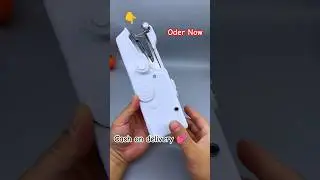 Handheld Portable Mini Electric Cordless Sewing Machine ||#shorts #sewing #machine #gadgets