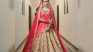 Latest Heavy Designer Bridal Lehenga cholli 2019. Urmi Fashion Club lovely Lehenga chilli.