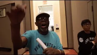 Burt Watson backstage motivation.