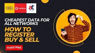 Cheapest data bundles for all Networks- How to Register, Buy and Sell