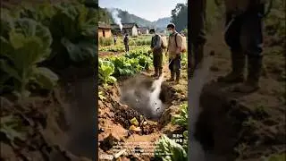 Sustainable farming: composting food waste in the field