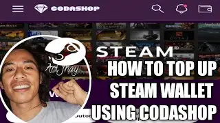HOW TO TOP UP STEAM WALLET USING CODASHOP | Art Jhay |