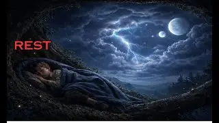 Heavy Rain & Thunderstorm Sounds for Sleeping | Safe Shelter Under the Storm