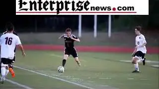 Stoughton at Oliver Ames Boys Soccer action.